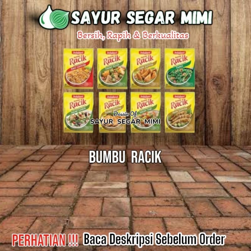 

Bumbu Racik All Varian - Sayur Palembang