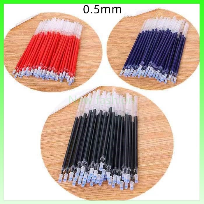 

Isi ulang pena gel/isi ulang pulpen/hitam/merah/biru (0.5mm)