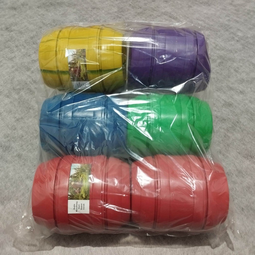 celengan gentong jumbo celengan tabungan plastik celengan gentong 6 pcs