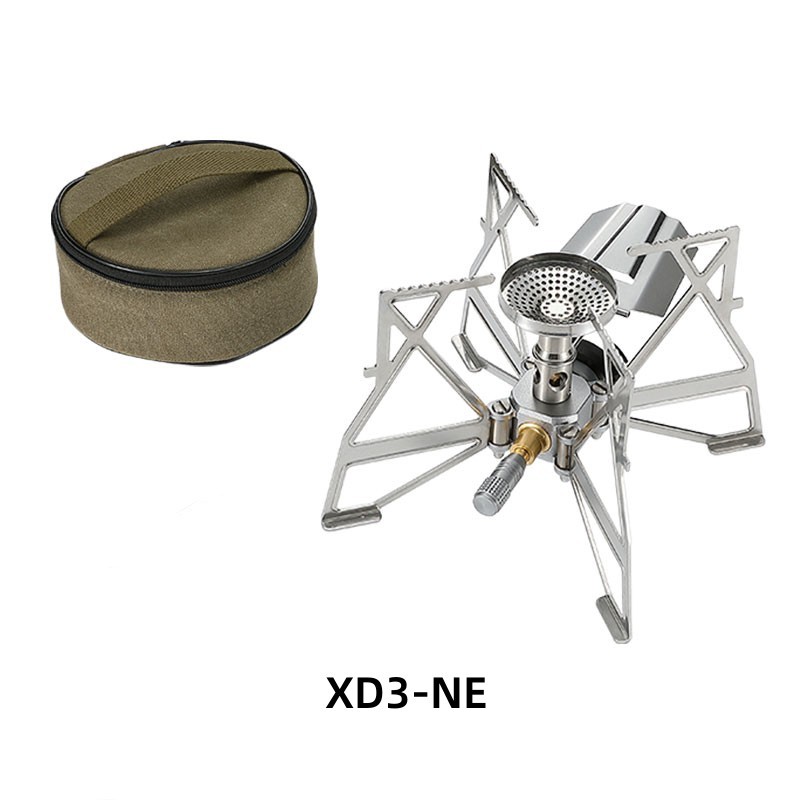 Campingmoon XD-3F/XD3-NE Outdoor Camping Foldable Burner Electroless Split Furnace Mountaineering Po