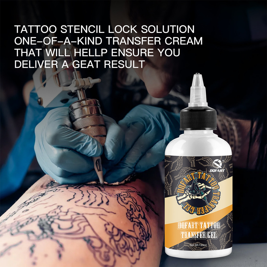 Transfer Tato Gel Stencil Stuff Tranfer Gambar Tatto Tranfer Gambar Tatoo Ke Kulit 15/120ml