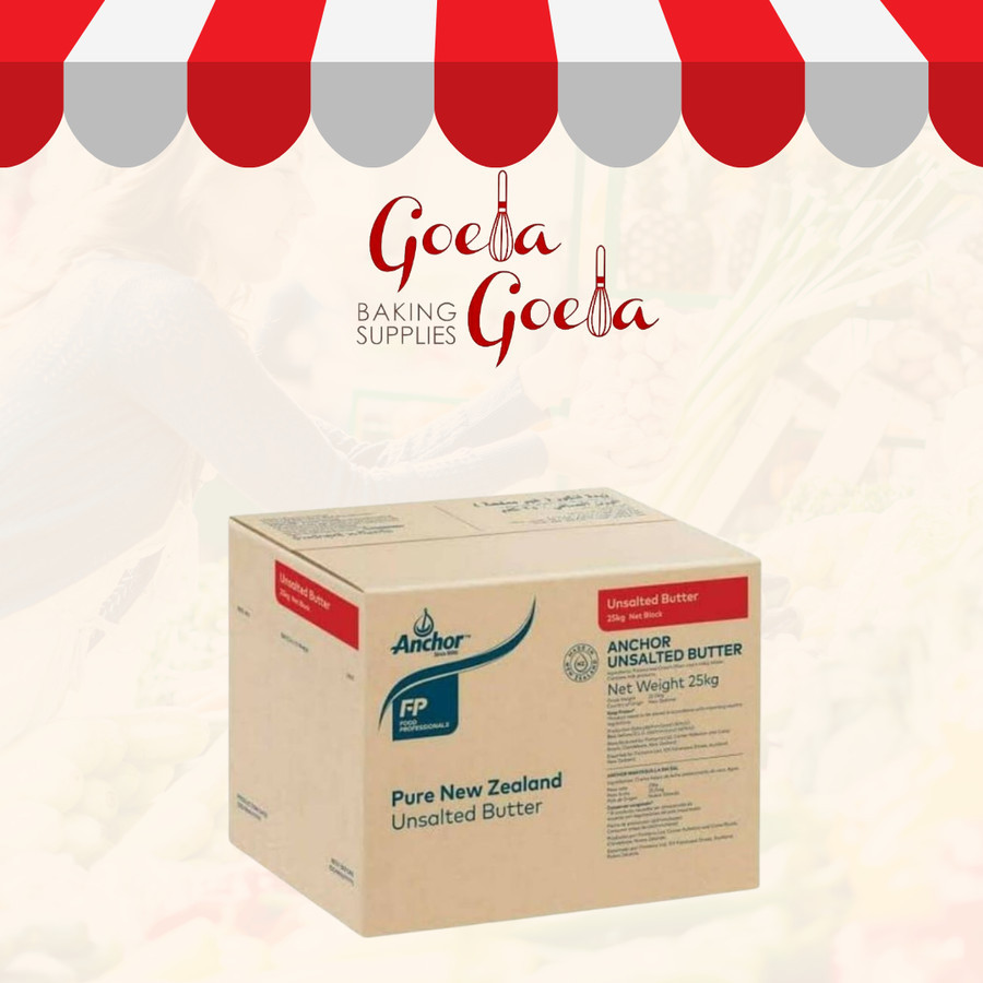 

Butter Unsalted New Zealand Anchor 1 kg