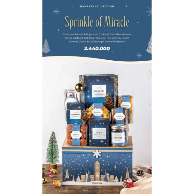 

Clairmount - Hampers Natal / Parsel Natal Sprinkle Of Miracle / Hamper Box New Year 2025