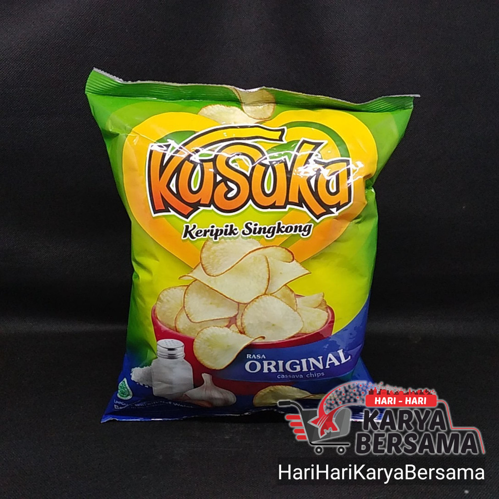 

SNACK KUSUKA KERIPIK SINGKONG ORIGINAL 180GR