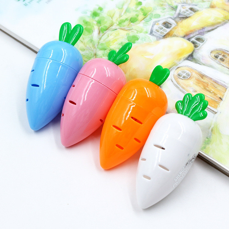 

Peraut Pensil Motif Wortel Rautan Karakter Wortel Carrot Pencil Sharpener Murah Import - pedagangonline017
