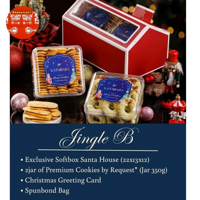 

Christmas Gift / Hampers Natal / Parcel Natal 2024 / Parcel Medan / Hampers Medan / Christmas Hampers Medan / Premium Christmas Hampers Set - Jingle B Hampers