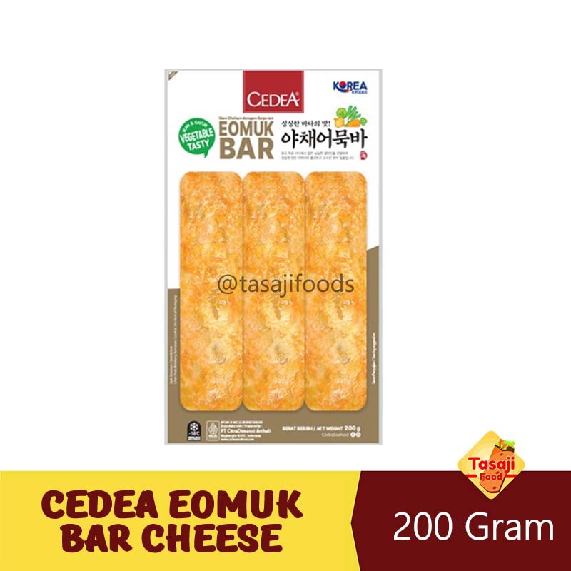 

Cedea Eomuk Bar Cheese Fish Cake Korea - 200 Gram