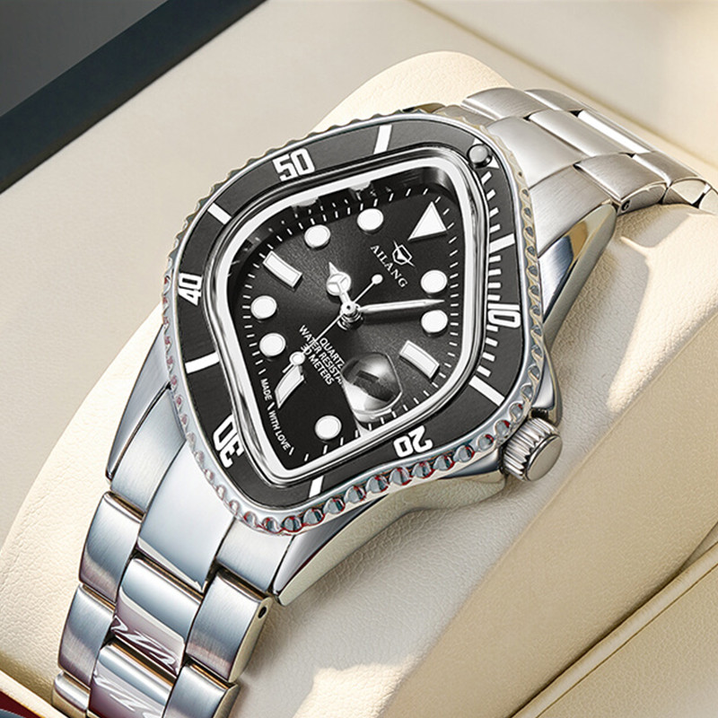 jam pria jam terbaru AILANG new specialshaped al quartz watch fashion trend sports luxury luminous w