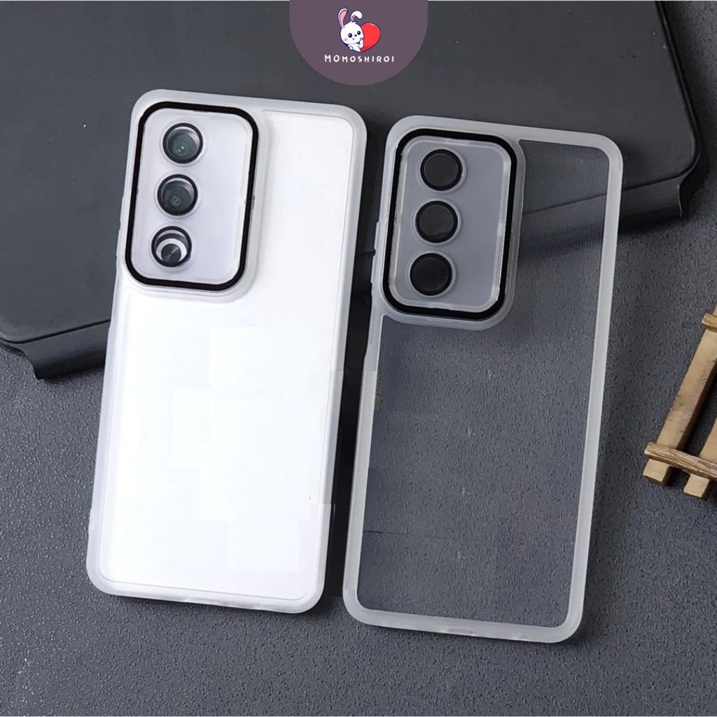 Casing Itel A80 Soft Case Clear Lens Metalic Transparan Itel A80