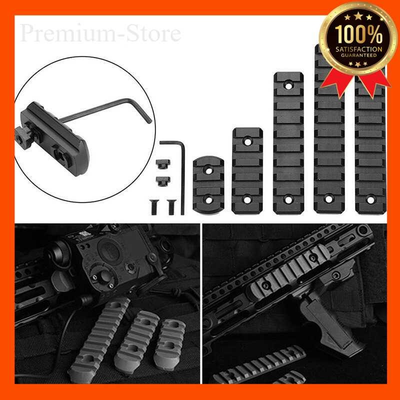 

Picatin M-lok Tactical Rail Mount Rifle Scope Adapter 7 Slot - HD23