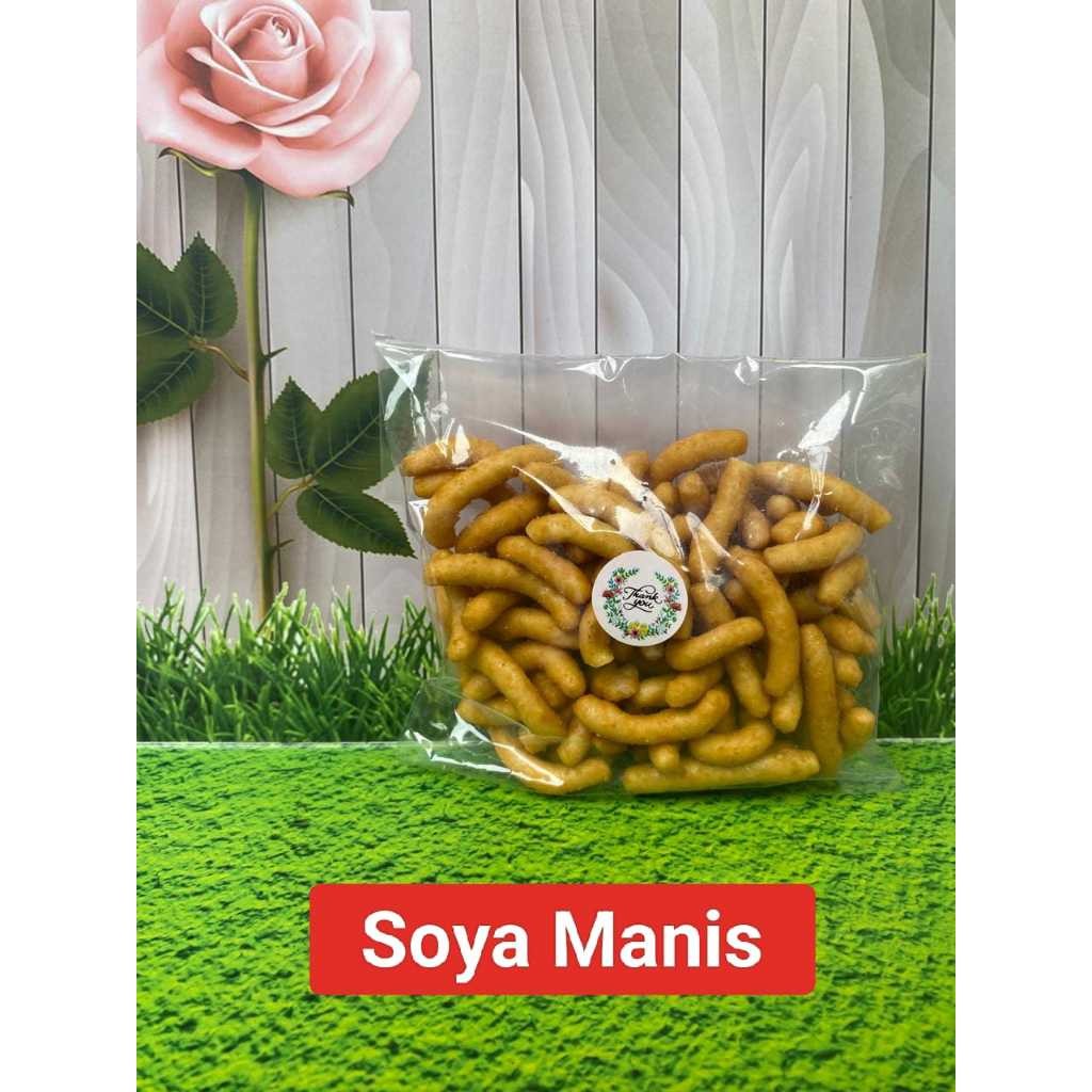 

Snack Soya manis harga 5k 90gram