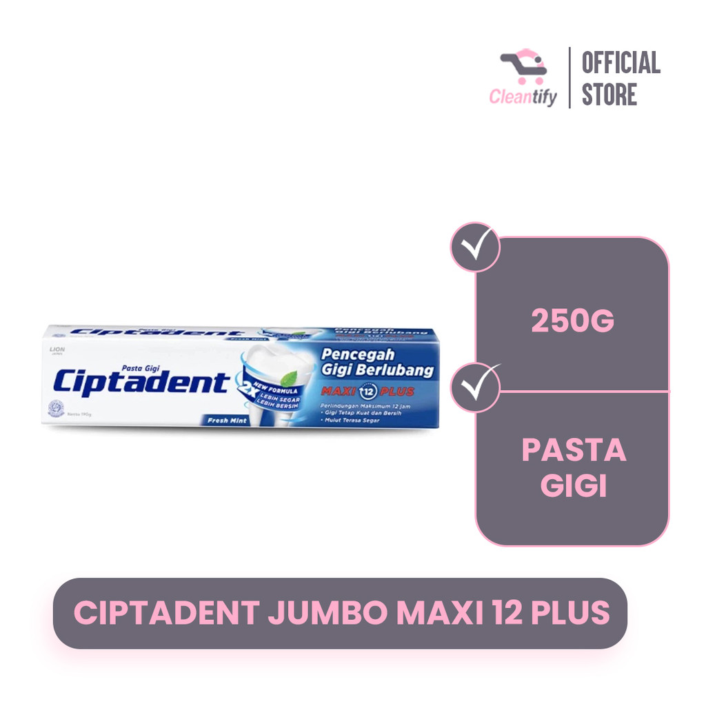 CIPTADENT JUMBO 225+25 GRAM / ODOL