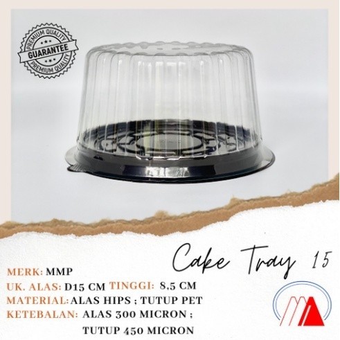 MS MIKA TUMPENG MINI 15CM / TEMPAT TUMPENG / MIKA KUE TART BULAT / TART MINI/ MIKA TUMINI D 15 / MIT
