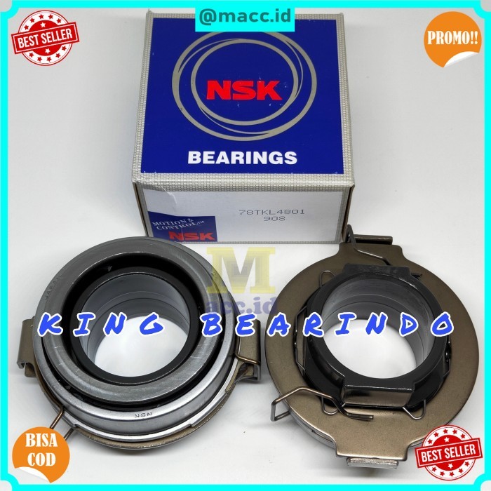 (KBT) PROMO BEARING KOPLING DEKLAHAR NKR71 NMR71 78TKL4801 NSK 78 TKL 4801