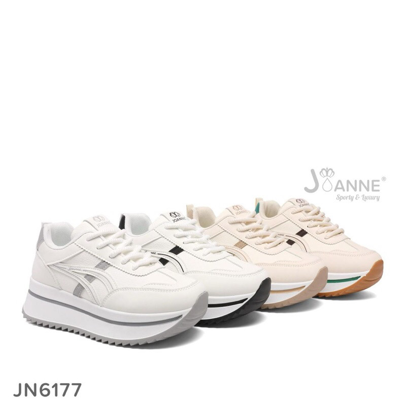 JOANNE JN6177 Sneakers Shoes Sepatu Wanita