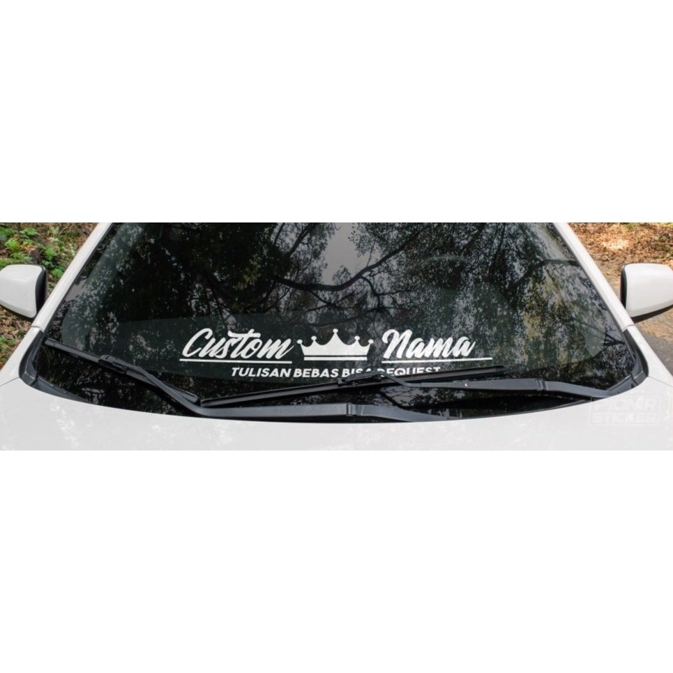 Stiker Nama Mobil Cutting Sticker Custom
