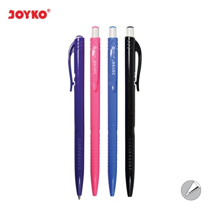 

12 Pcs - Ball Pen Pulpen Pena Joyko BP-142 1.0 mm 1 Box