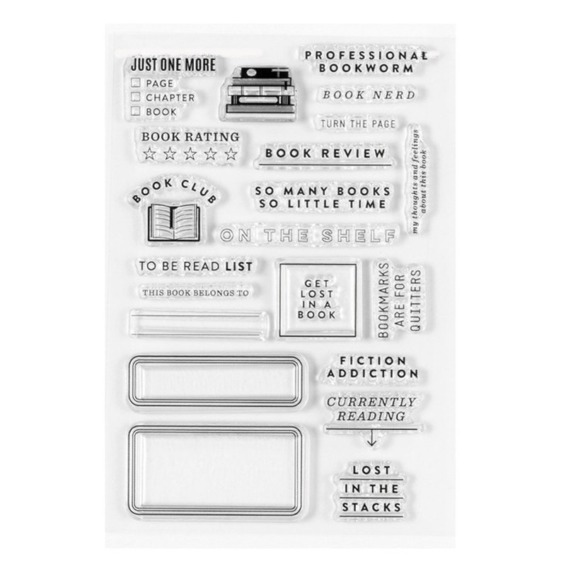 

New Transparent Silicone Clear Rubber Stamp Cling Diary Scrapbooking DIY