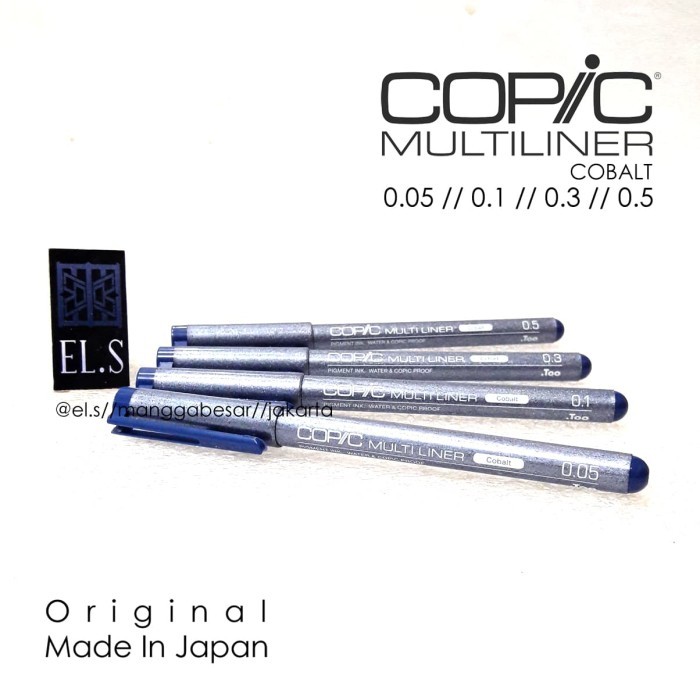 

[New Arrival] Copic Multiliner Cobalt - 03