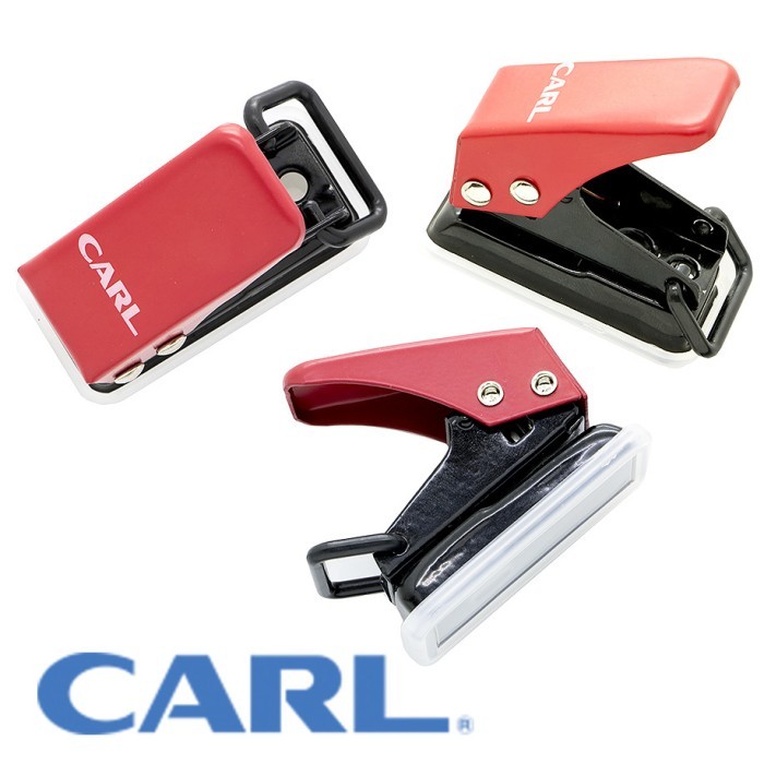 

Pembolong Kertas Carl One Hole Punch 12 1 Pembolong - Ungu