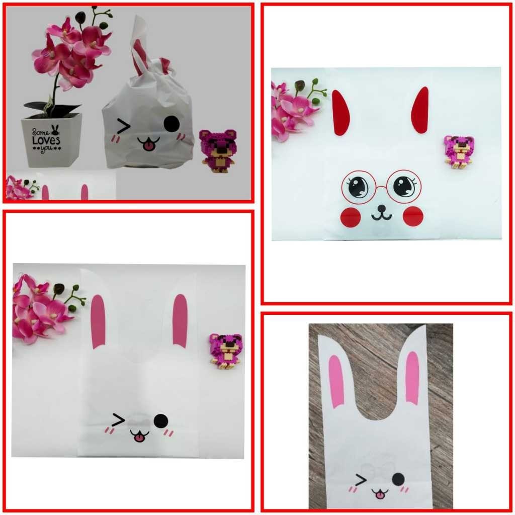 

10 PCS Plastik Goodie Bag Karakter Sedang 20x33 Kemasan Karakter Souvenir Kantong Gift Hampers Pesta