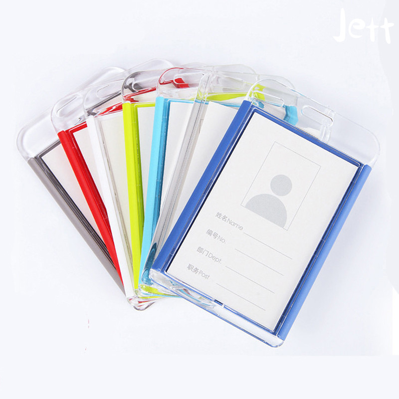 

Label Sekolah Set Kartu Kerja Kartu Seragam/Kartu Identitas Warna Transparan/Holder Id Card Acrylic Id Card 2 sisi Tempat Kartu Id Card Member Name Tag Acrylic