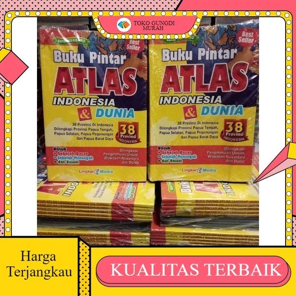 BUKU ATLAS DUNIA 38 PROVINSI
