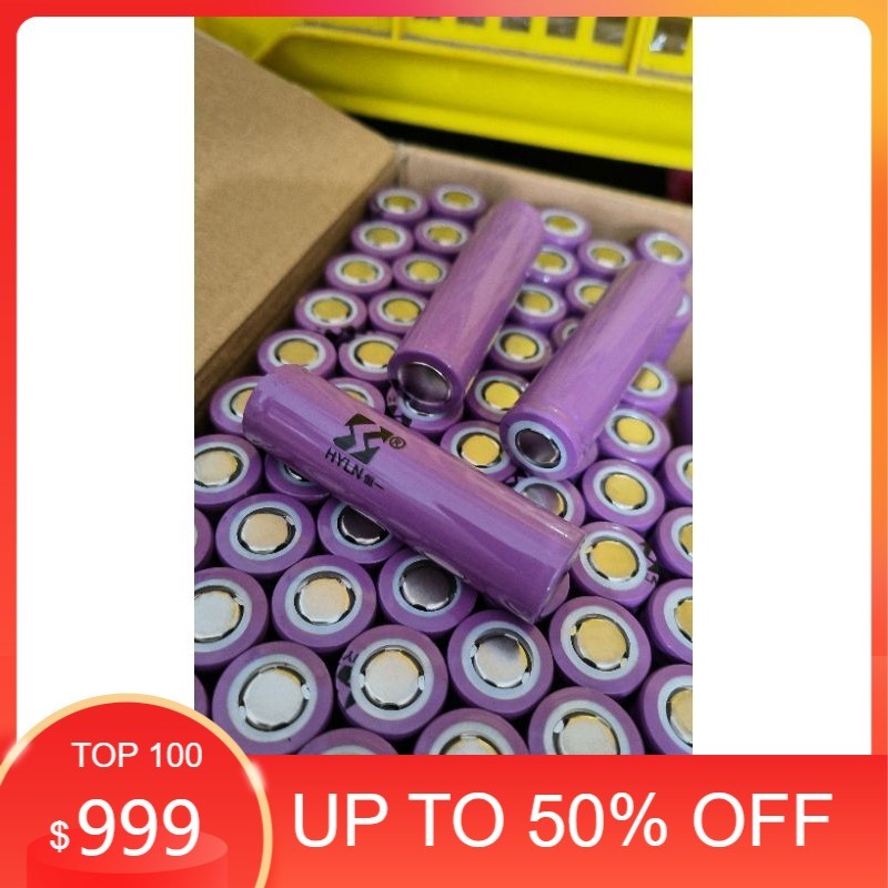 PROMO Baterai18650 FLAT RATA 6800mah BEKAS POWERBAK