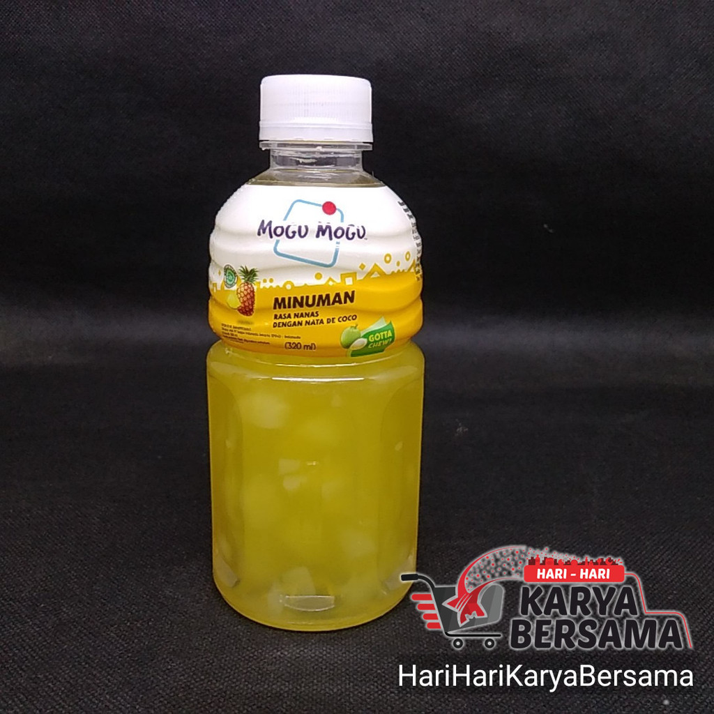 

MINUMAN RINGAN MOGU MOGU RASA NANAS DENGAN NATA DE COCO 320ML