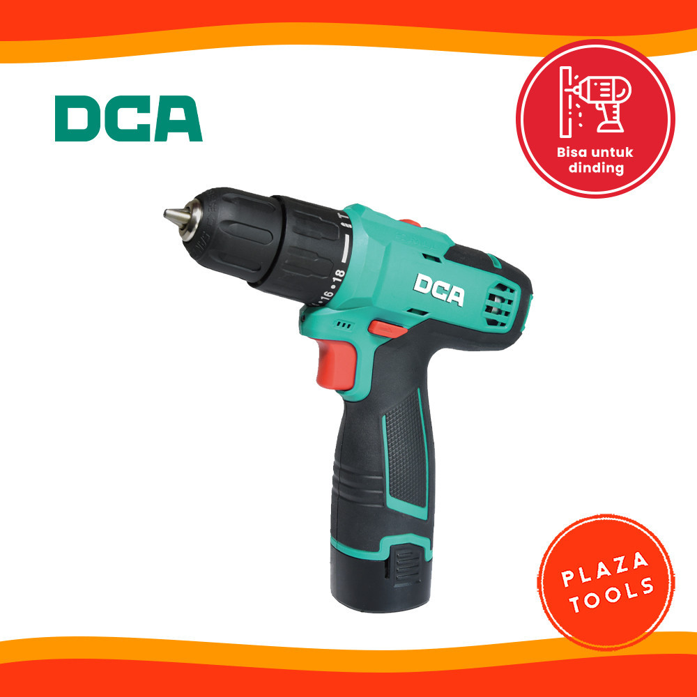 PROMO DCA Bor Baterai 12 Volt DCA ADJZ1202iE IMPACT Cordless Drill ADJZ1202iE Bor Dinding