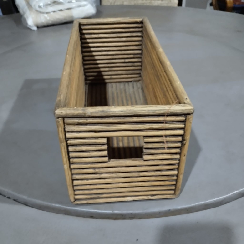 Kotak Penyimpanan Rotan / Keranjang / Box Serbaguna