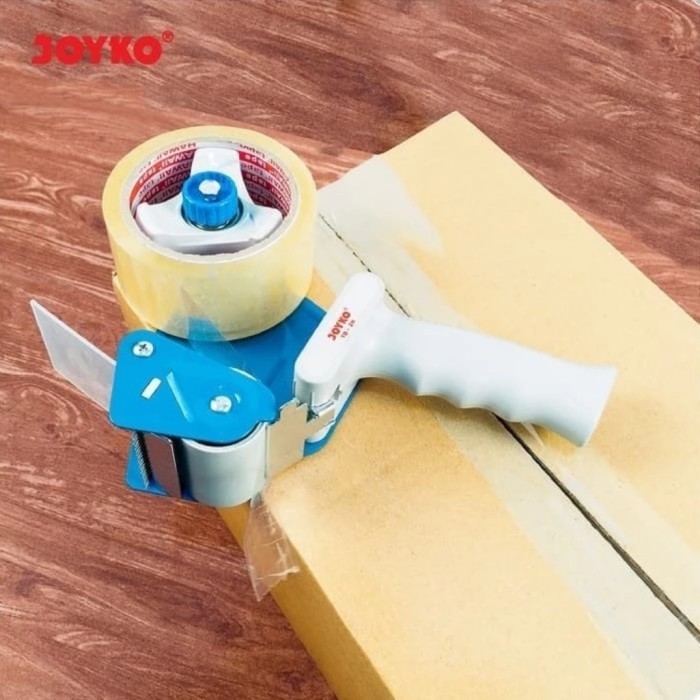 

Tape Dispenser Premium JOYKO TD2H / Pemotong Lakban 45/48mm TD-2H Cutter Lakban