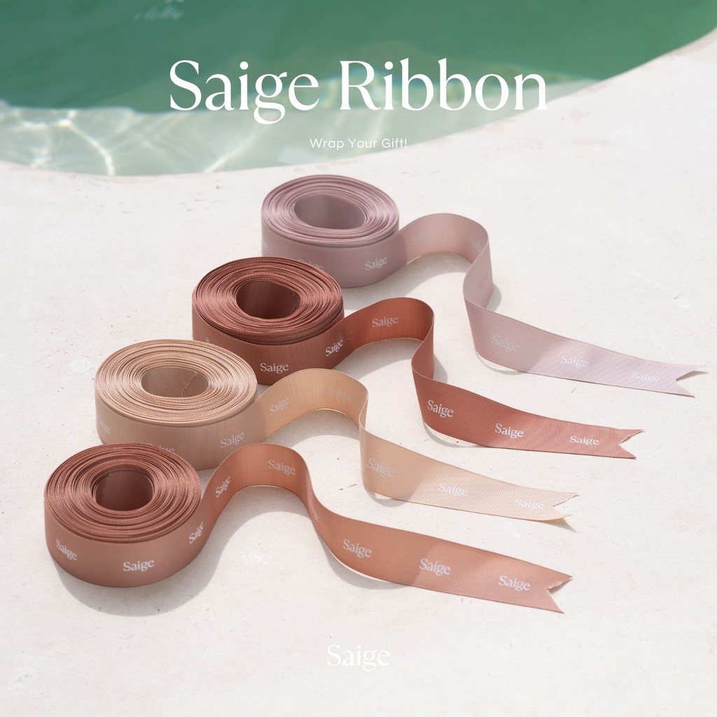 

[SAIGE] GIFT RIBBON Pita 50 CM Kado Bungkus Kado Souvenir Pita Wedding Gift Corporate Gift