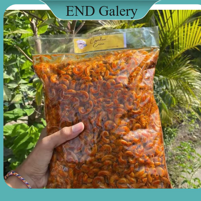 

250 Gram Makaroni Cikruh Full Bumbu Daun Jeruk Terbaru Makaroni Pedas