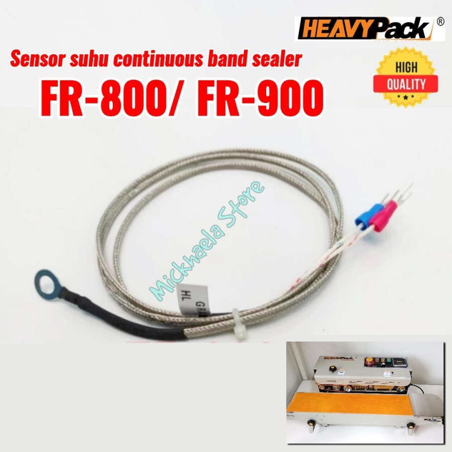 Sensor kontrol suhu continuous band sealer