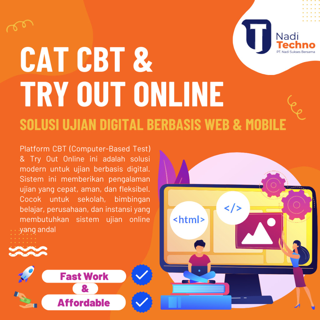Aplikasi Ujian Online CBT - Web dan Mobile Murah Laravel Full Source Code