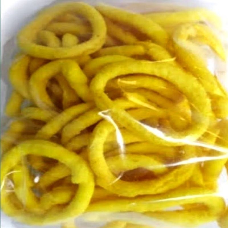 

Lanting Klatak Singkong 500gr Cemilan enak Klanting Kuning Kelatak Khas Kebumen