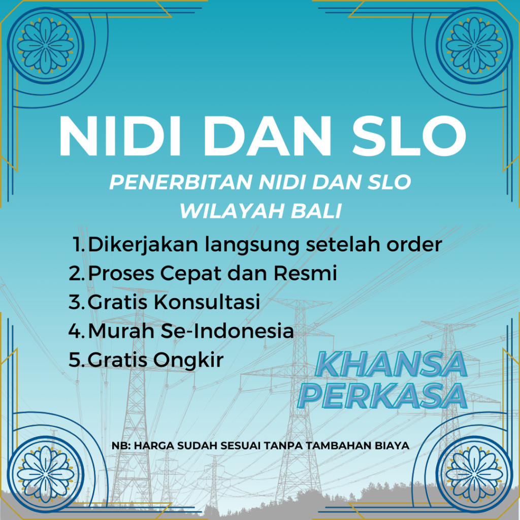 (Resmi) Nidi Slo Pln Mobile Bali Nidi Dan Slo Listrik Pasang Listrik