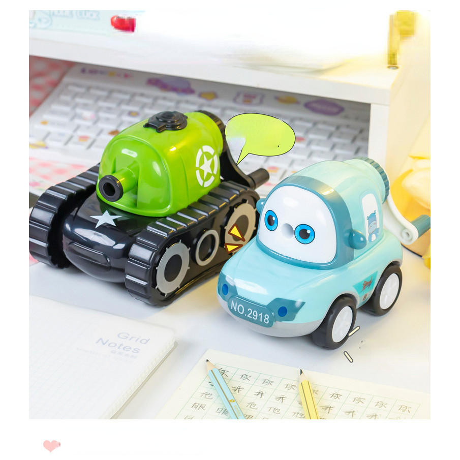 

Creative Cartoon Primary School Student Hand Pencil Sharpener Children's Prize Car Shaped Pencil Learning Supplies Stationery