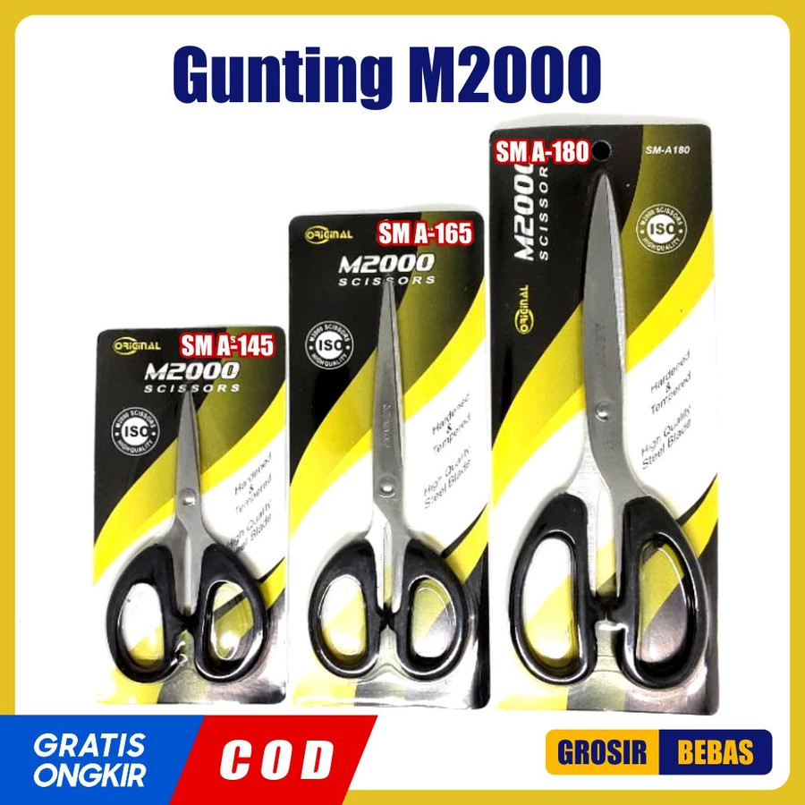 

Gunting Serbaguna M2000 Besar, Sedang , dan Kecil