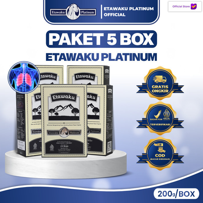 

[[Promo]]BEST SELLER Etawaku Platinum Paket 5 Box Atasi Nyeri sendi dan Masalah Pencernaan