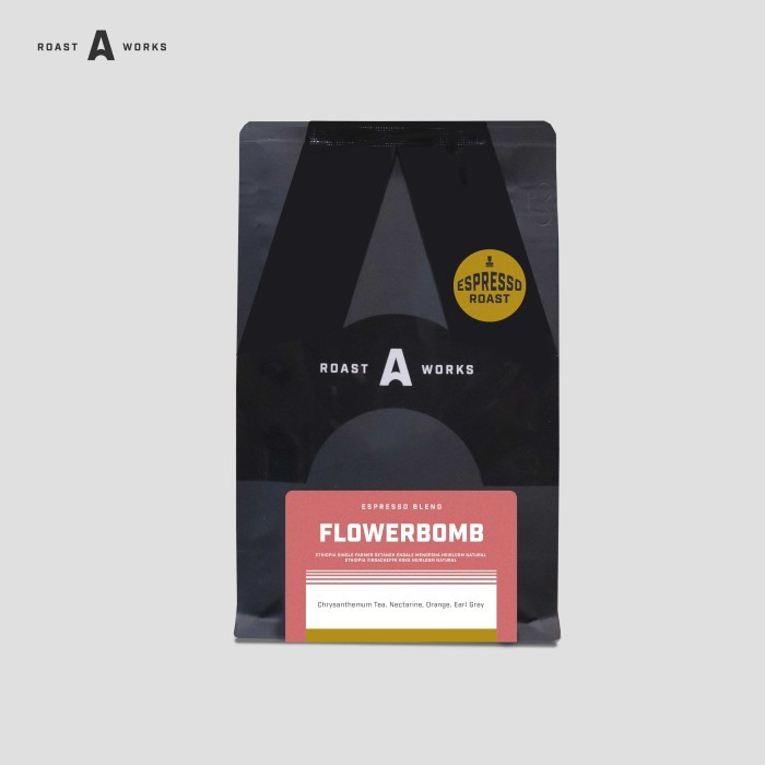 

Flowerbomb Espresso Blend - A Roastworks - Biji Kopi