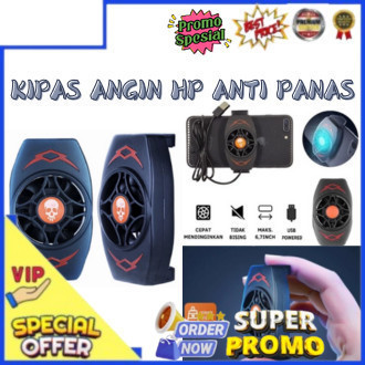 Bisa Cod Kipas Angin Pendingin Hp Gaming Android Iphone Usb Kipas Hp Tempel Fan Cooler Pendingin Coo