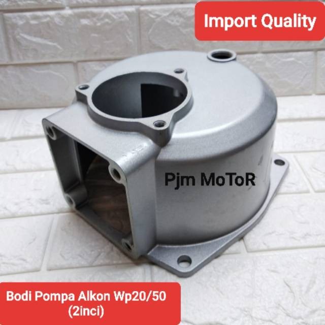 

Pump cover waterpump Tutup Bodi pompa air alkon irigasi sawah Wp20 Wp50 2 inci Inchi amplas