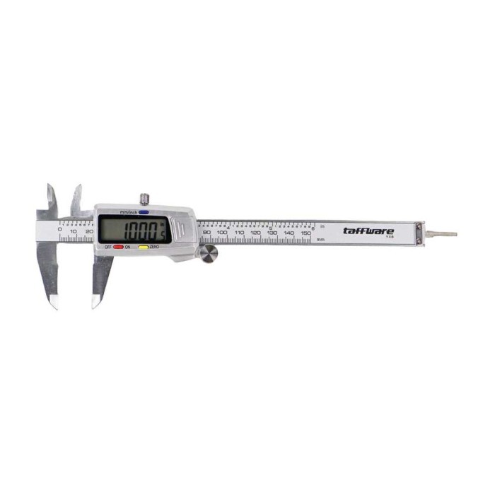 

Jangka Sorong Kaliper Sigmat Digital insize Stainless 150mm TAFFWARE - Steinless
