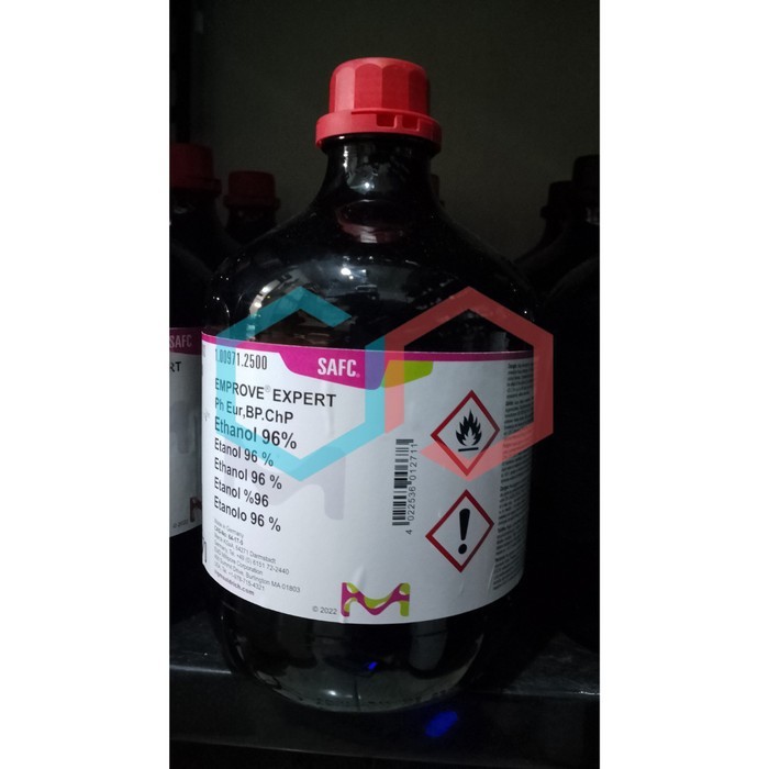 Ethanol / Etanol 96% Pro Analis 1 L Merck 100971