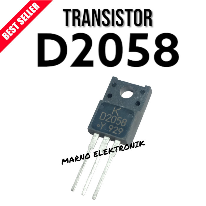 OSDA99 TRANSISTOR TR D2058 D 2058 D-2058 ASLI ORI ORIGINAL