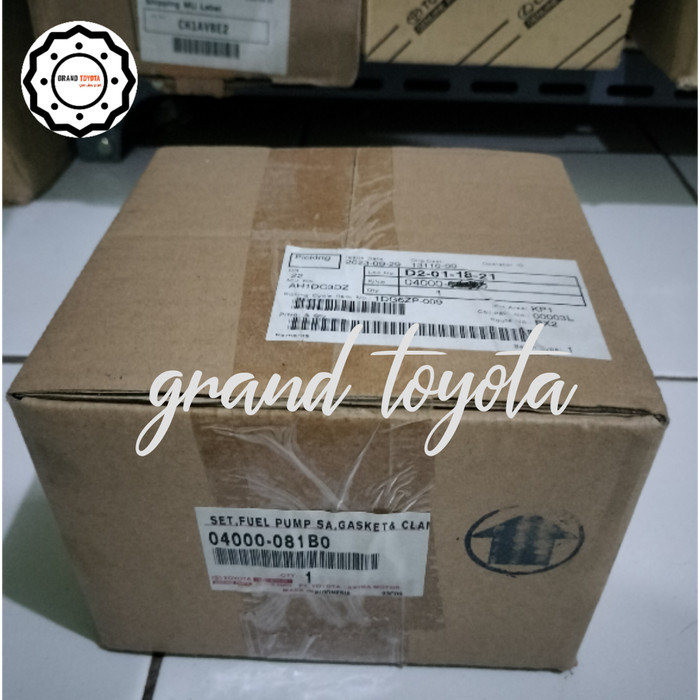 Part Baru-- Fuel Pump Rotax Avanza Rush Xenia Terios Original Toyota 04000-081B0