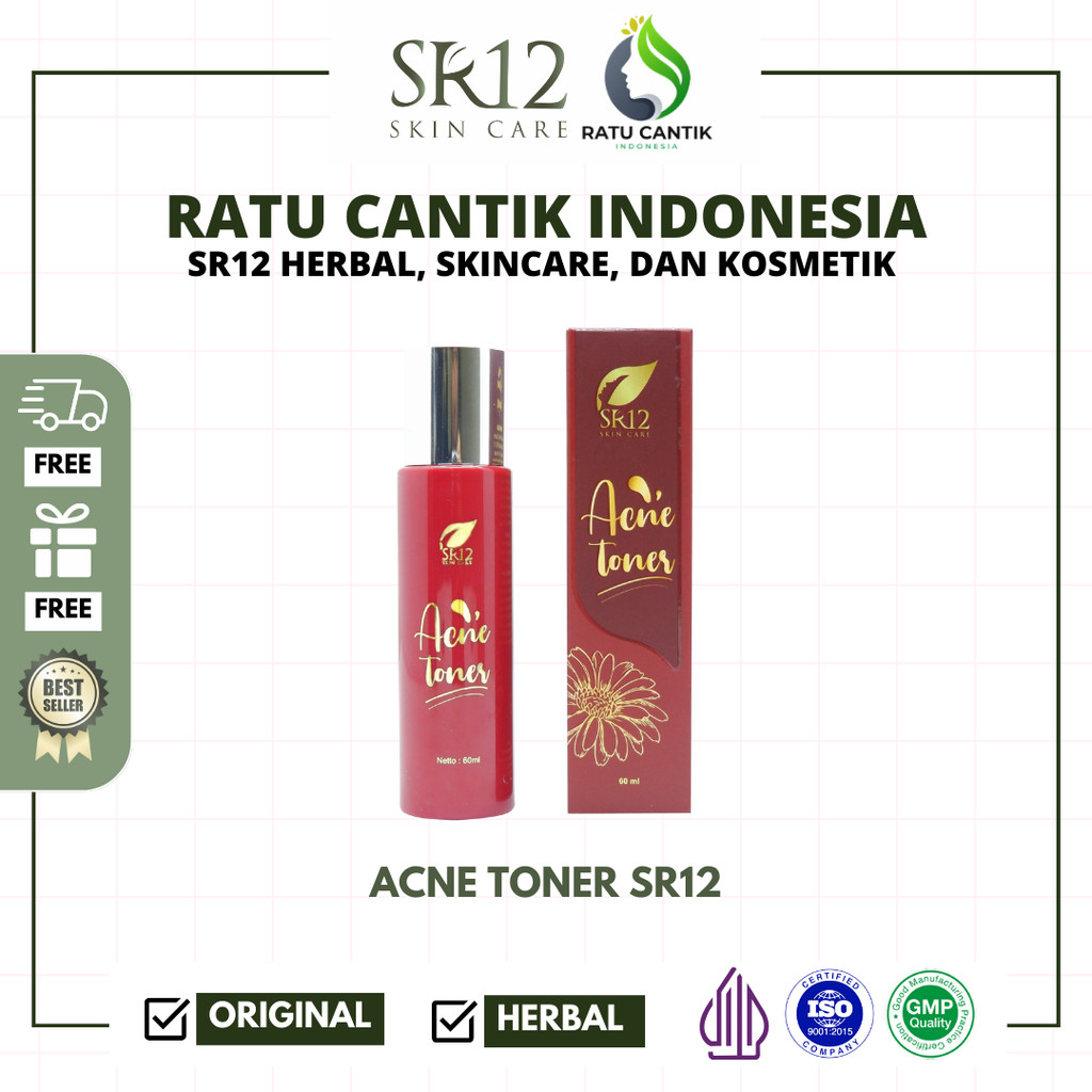 [RCI] TONER PENGHILANG MATA PANDA / SR12 TONER CHAMOMILLE BPOM / PENYEGAR