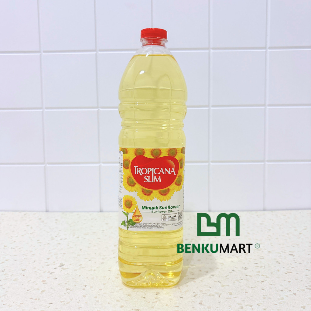 

Tropicana Slim Minyak Sunflower 946ml - Minyak Baik 100% Pure Sunflower Oil